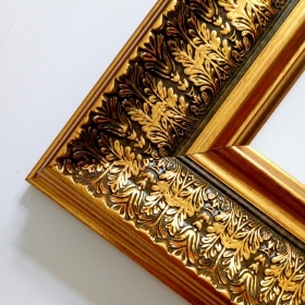 Feuilles d'or de 4,7 pouces en gros moulures cadres pour peintures 